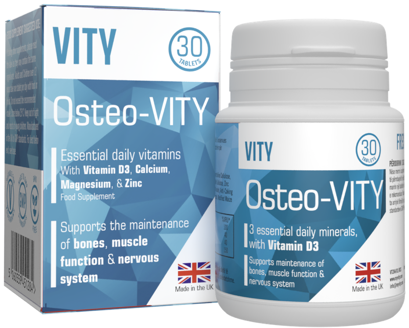 Vitamin esenciale VITY, Osteo, 30 tableta
