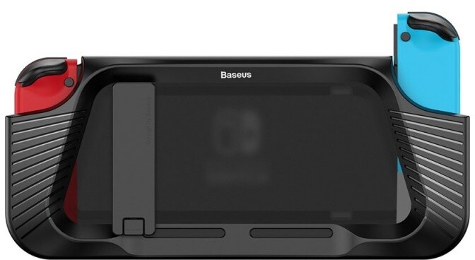 Mbrojtëse Baseus SW Anti Drop Stand Case për Nintendo Switch, e zezë