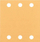 Letër gërvishëse Bosch 2608607460, K240, 115x107mm, e verdhë