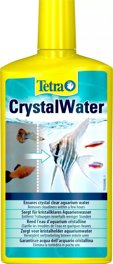 Pastrues i ujit për akuarium Tetra CrystalWater, 500 ml