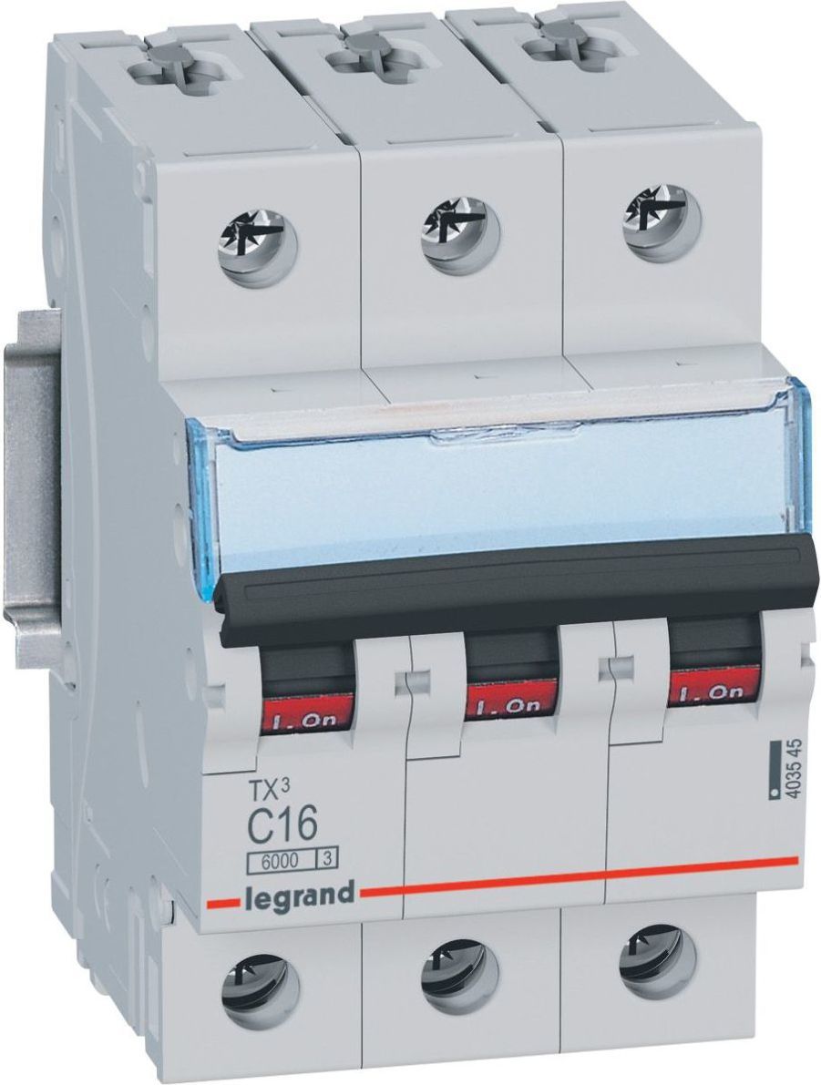 Ndërprerës Legrand, 3 pole, 16 A
