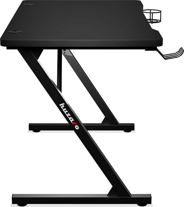 Tavolinë gaming Huzaro, Hero 1.8, 100 x 60 cm, e zezë