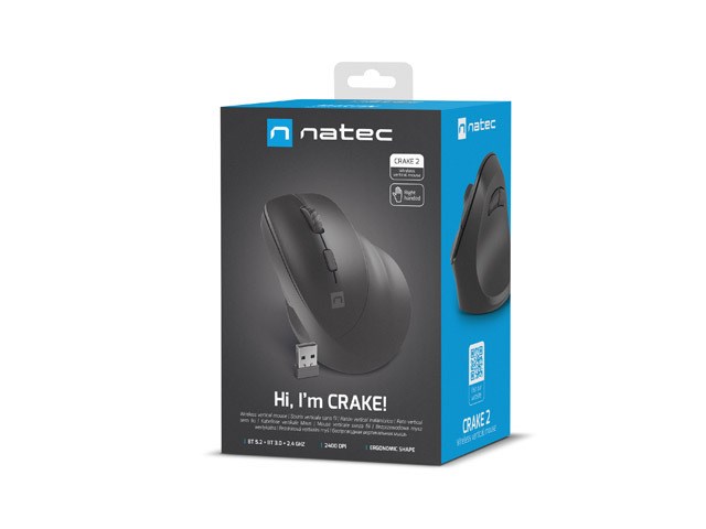 Глувче Natec VERTICAL MOUSE CRAKE 2