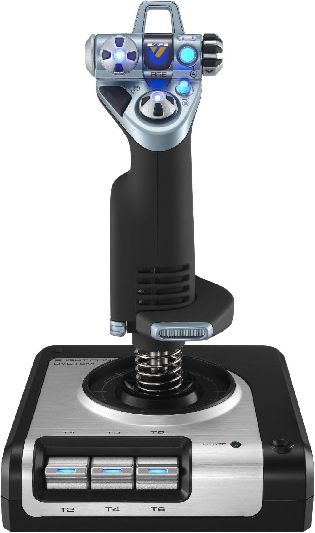 Levë Logitech G Saitek X52, për sistem të kontrollit të fluturimit USB (945-000006)