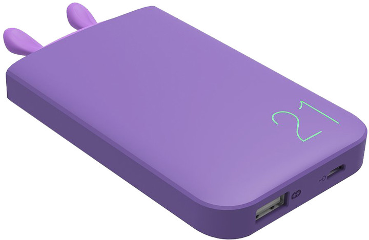 PowerBank Romoss Lovely, 6000 mAh, i vjollcë