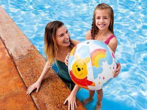 58025 BEACH BALL,WINNIE THE P. 51cm