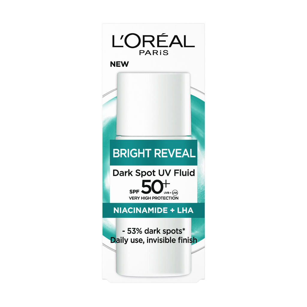 Krem mbrojtës ndaj diellit L’Oreal Bright Reveal SPF 50 + Niacinamide + LHA, 50 ml