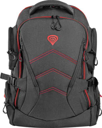 Çantë shpine Genesis Pallad 550, për laptop 15.6" - 17.3", e zezë