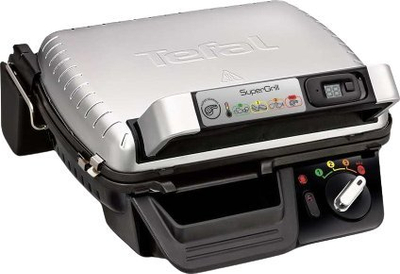 Grill elektrik Tefal GC451B12, 2000W, e zezë / e argjendtë