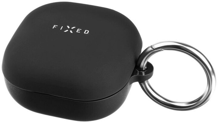 Mbrojtëse silikoni FIXED Silky për Samsung Galaxy Buds Live/ Buds Pro/ Buds 2, e zezë