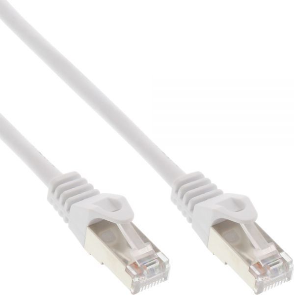 Kabllo InLine Patch SF / UTP, Cat.5e, 30m, e bardhë