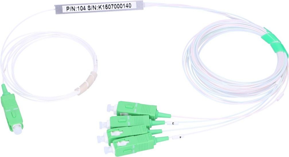 Ndarës optik ExtraLink PLC, 1: 4, SC / APC, 900 UM, 1 m