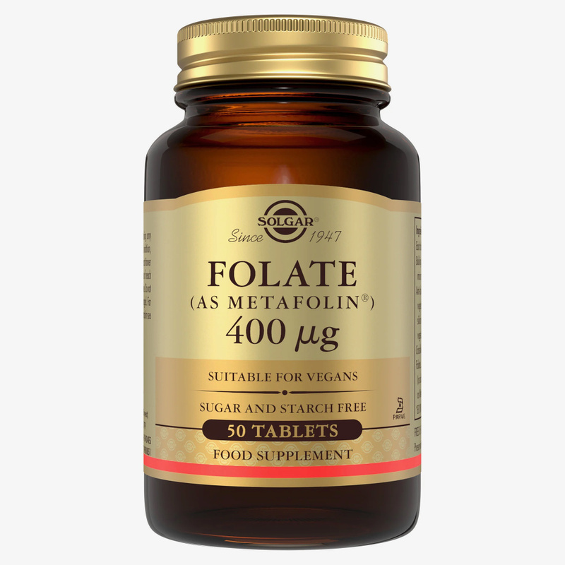 Vitamina Solgar Folate 400mcg, 50 tableta
