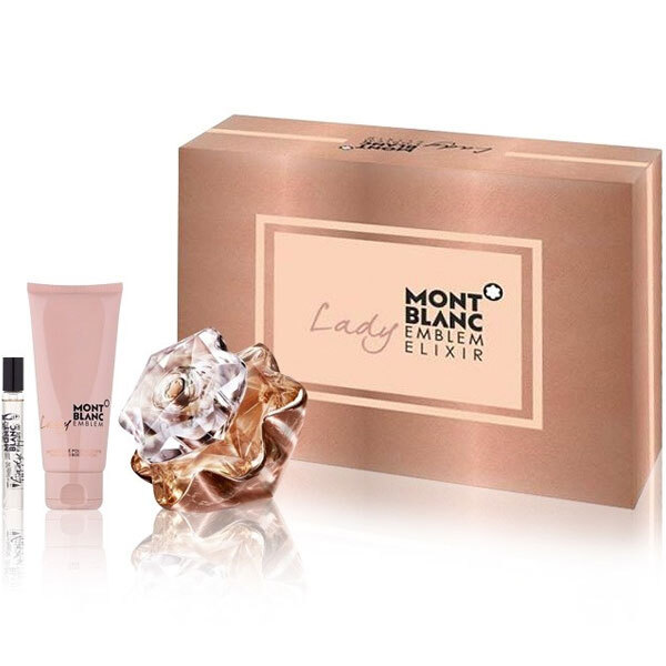 Set Mont Blanc, Parfum Lady Emblem Elixir 100 ml + Losion 100 ml + Parfum 7,5 ml