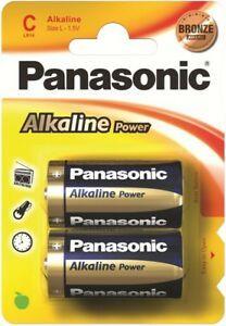Bateri PANASONIC C / R14, 2 copë