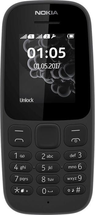 Celular Nokia 105 DS (2019), 1.77", 4MB, i zi