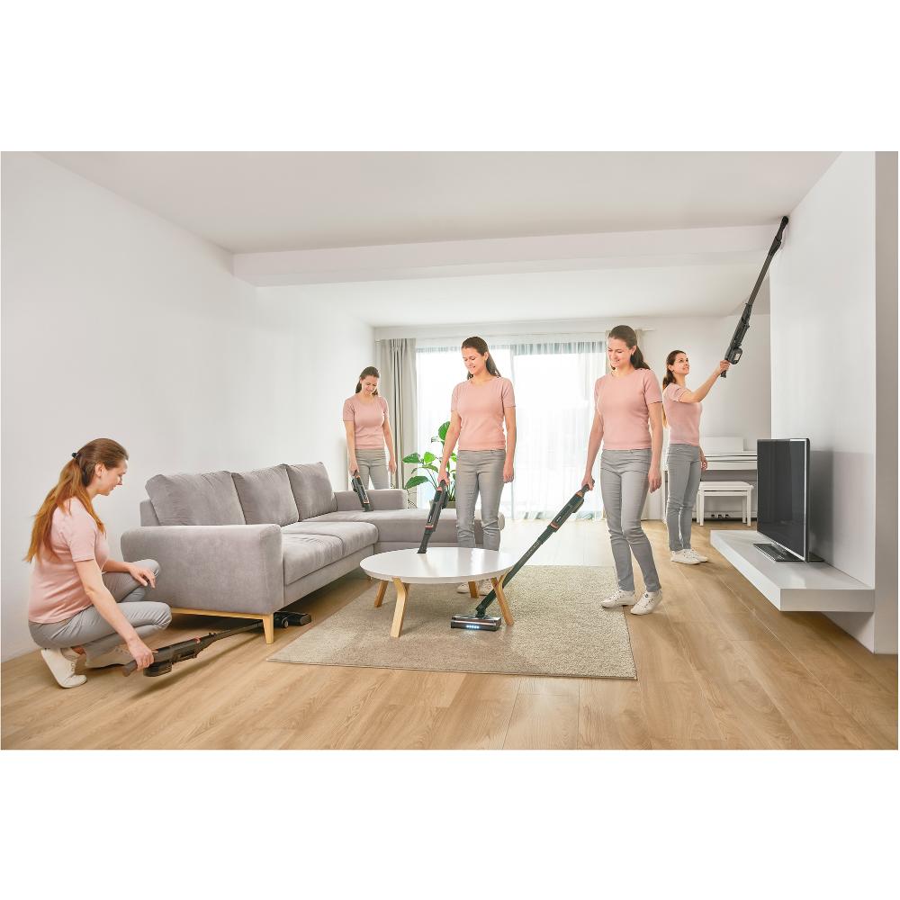 Fshesë elektrike Sencor SVC 7315TI - 2in1, 150W, e zezë