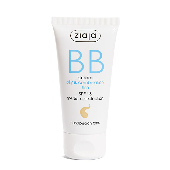 Krem BB Ziaja Skin SPF 15 Dark/Peach Tone, 50 ml