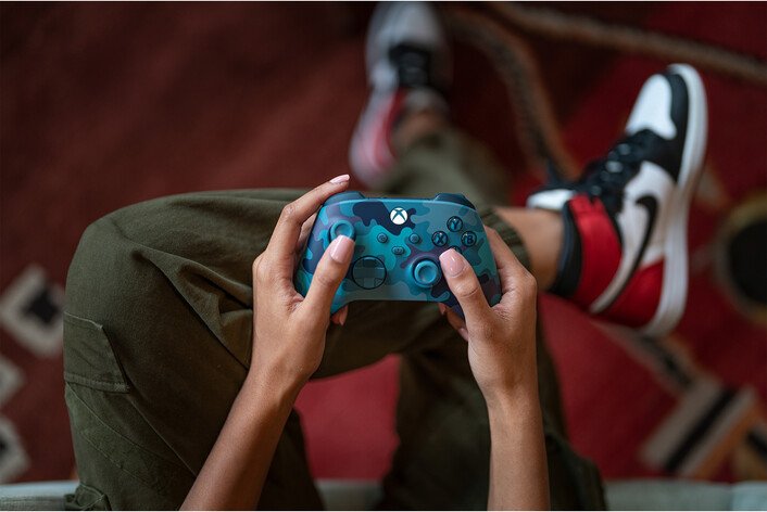 Kontroller wireless Xbox Series, Mineral Camo