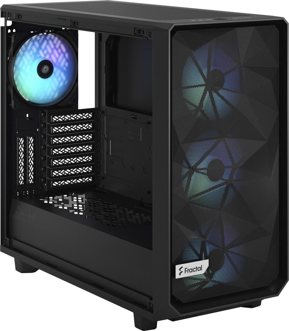Kasë Fractal Design Meshify 2 RGB TG Light Tint, Midi Tower