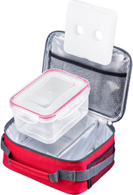 Set çantë termike dhe kuti ushqimi Lamart LT6022, 2.7 l, 2 copë, të kuqe