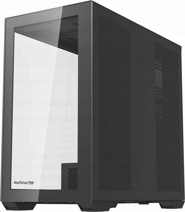 Kasë Darkflash DLX4000 Glass, e zezë, Midi Tower