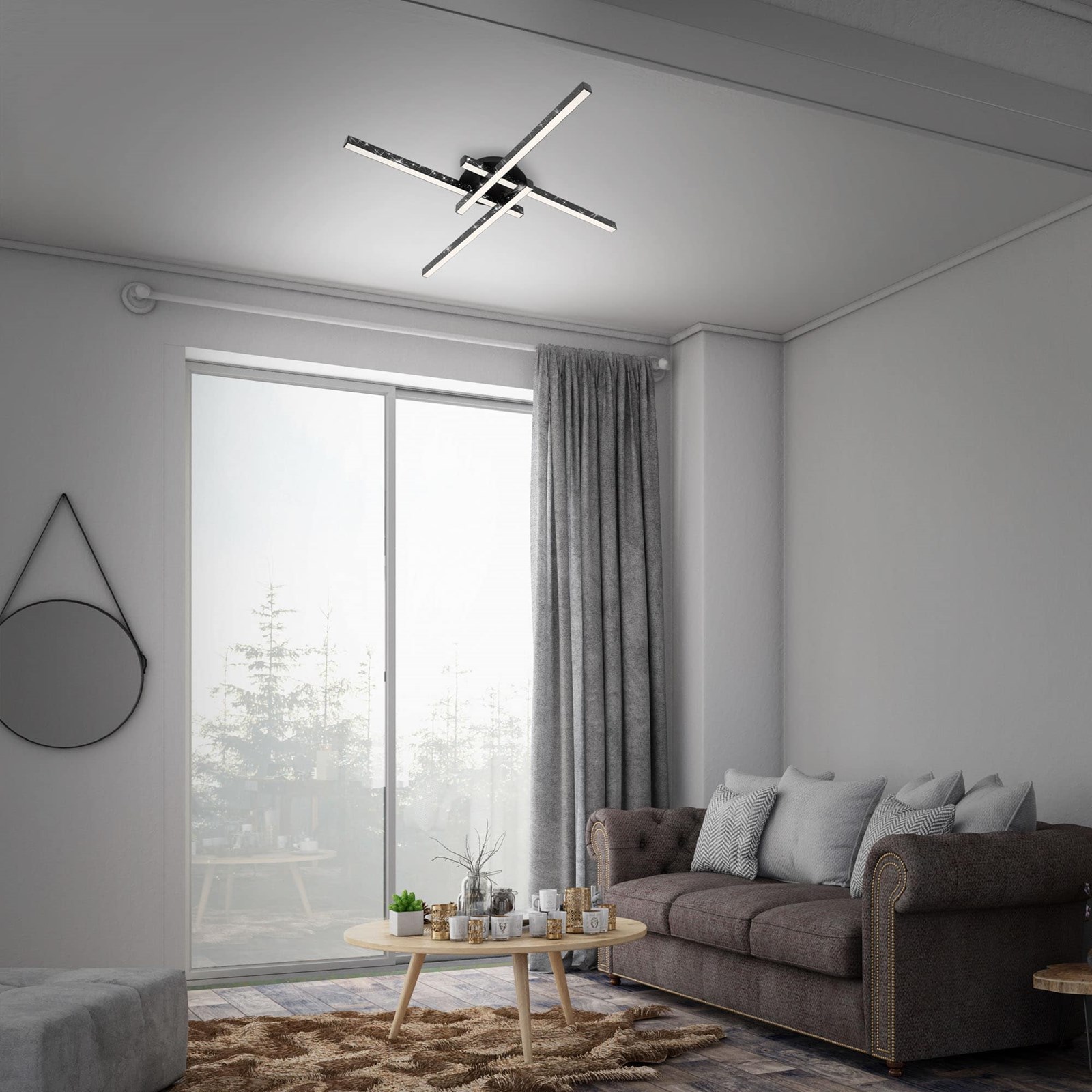 Ndriçues Briloner Led 60 cm, 21W, 2900lm, i zi