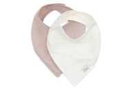 Perpsrse Bandana Muslin -Wild Rose/Oatmeal - 2 Pack Perpsrse Bandana Muslin -Wild Rose/Oatmeal - 2 Pack