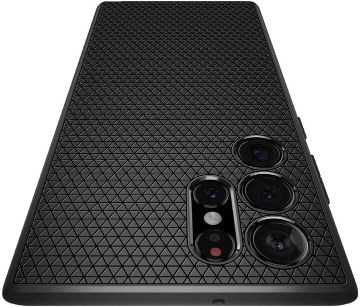 Маска Spigen Liquid Air за Samsung Galaxy S22 Ultra, црна