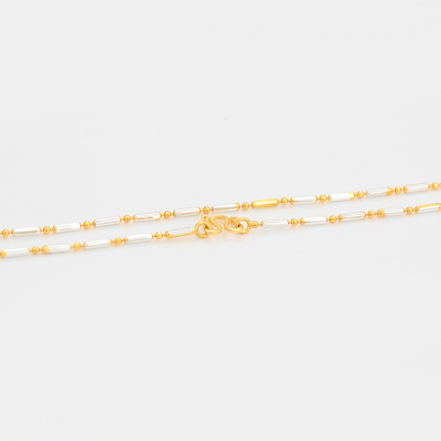 Qafore e praruar në ari, verdhë/bardhë QAVB, 440x2 mm