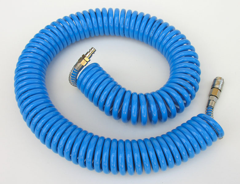 Tub spiral pneumatik Adler, 6.5mm x 10m, i kaltër