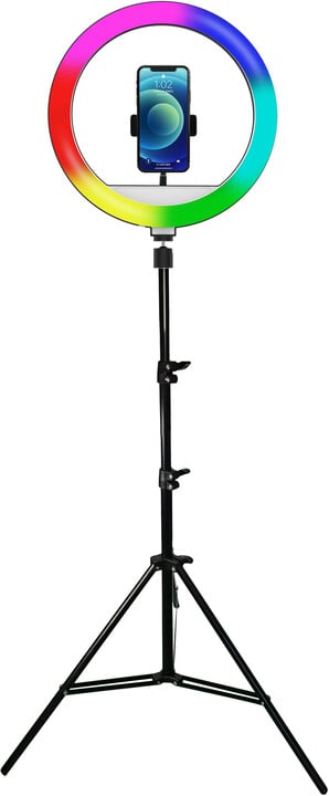 Tripod me dritë Powerton 13", RGB