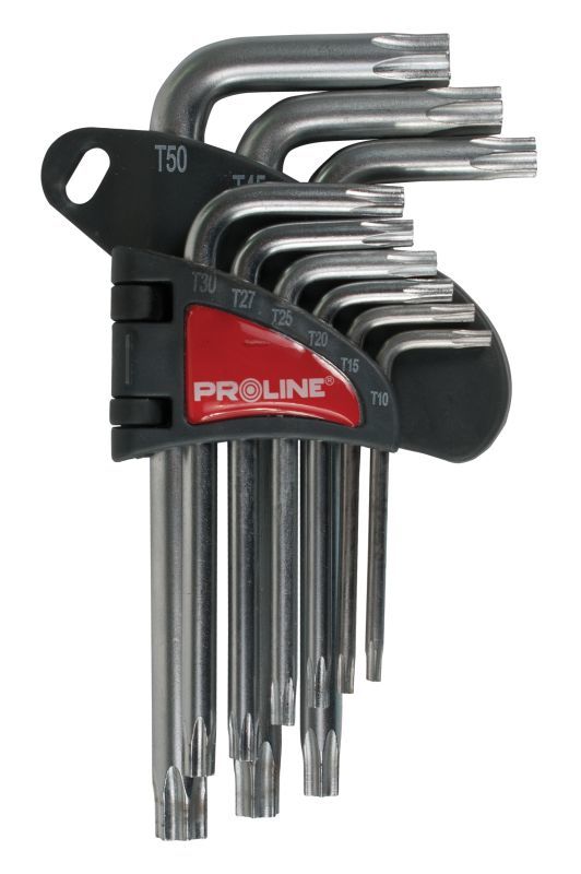 Set çelësash Proline T10-T50 (48339), të tipit L