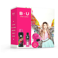 Set për trup B.U. One Love, Eau de Toilette 50 ml + deodorant 150 ml + kapelë Set për trup B.U. One Love, Eau de Toilette 50 ml + deodorant 150 ml + kapelë