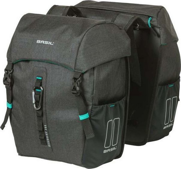 Çantë e dyfisht Basil, 18 L, e hirtë