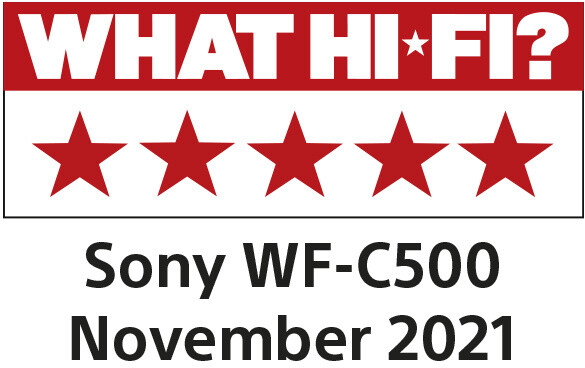Dëgjuese Sony WF-C500, të kuqe 