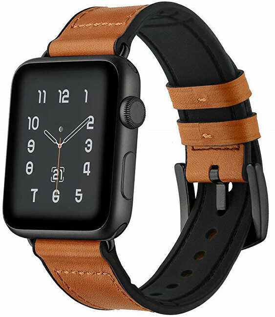 Rrip lëkure 4wrist për Apple Watch 38/40/41 mm, i kaftë