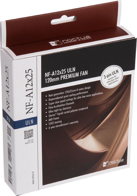Ftohës Noctua NF-A12x25 ULN, 120 mm