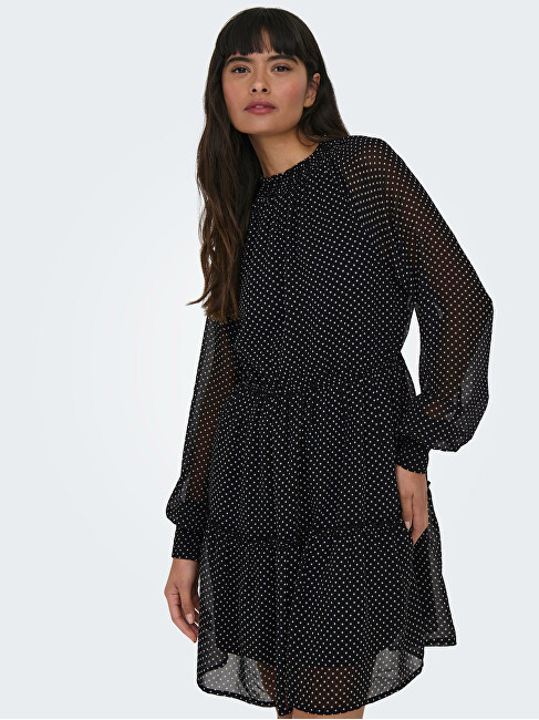 Fustan ONLY ONLISABELLA Regular Fit 15308982 Black