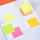 Postit DELI 51x51 400fl neon mix a03303 1/6