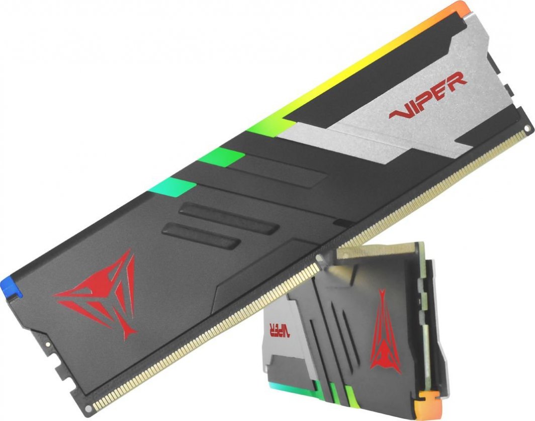 Memorie Patriot Viper Venom RGB, DDR5, 32 GB, 6000 MHz, CL36, PVVR532G600C36K