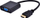 Konvertues HDMI Gembird D-Sub (VGA) 0.15m (A-HDMI-VGA-04), e zezë