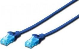Kabllo Digitus CAT 5e U-UTP PVC AWG 26/7, e kaltër
