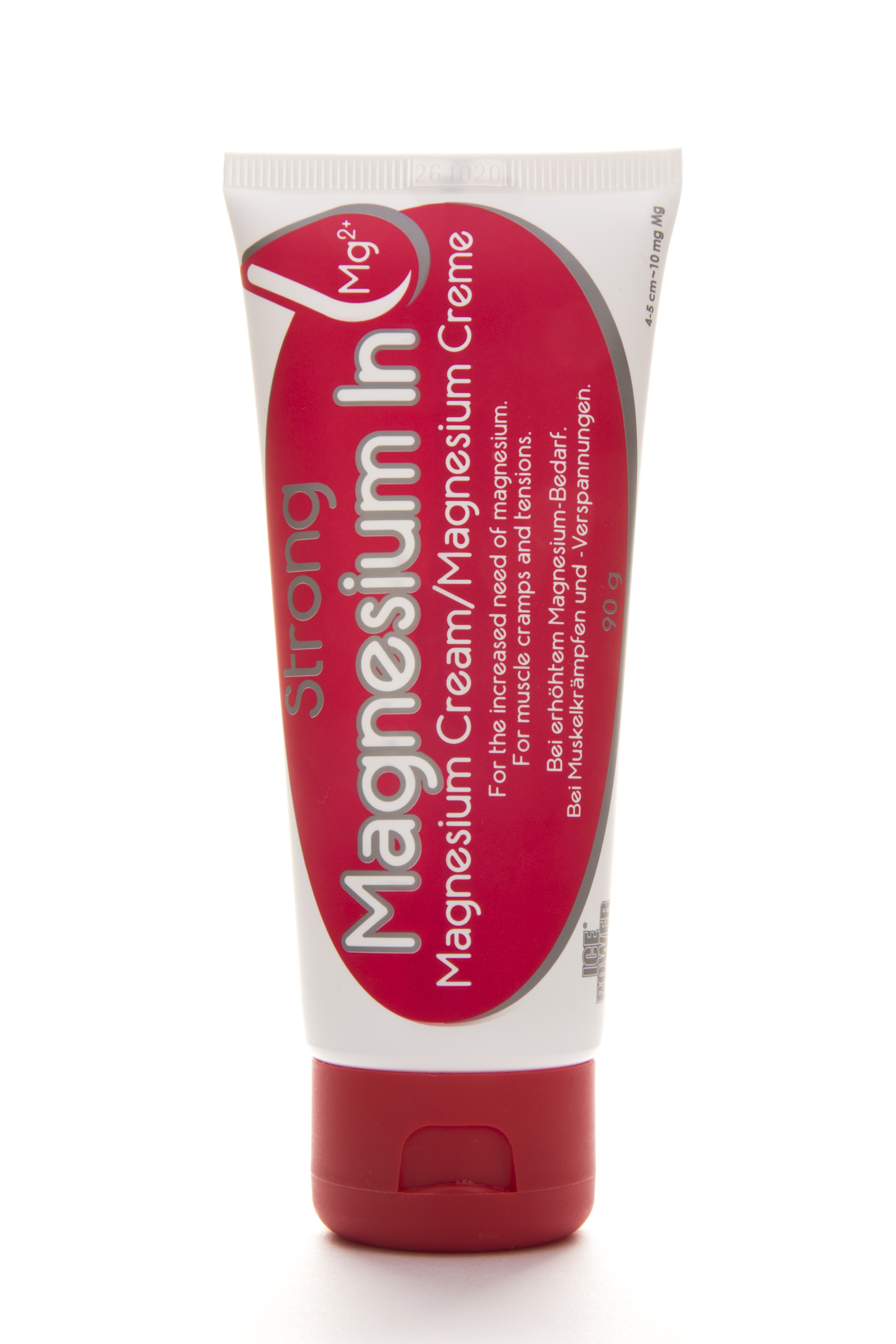 Ice Power Magnesium In Strong Creme, 90 g - Kremë magnezi