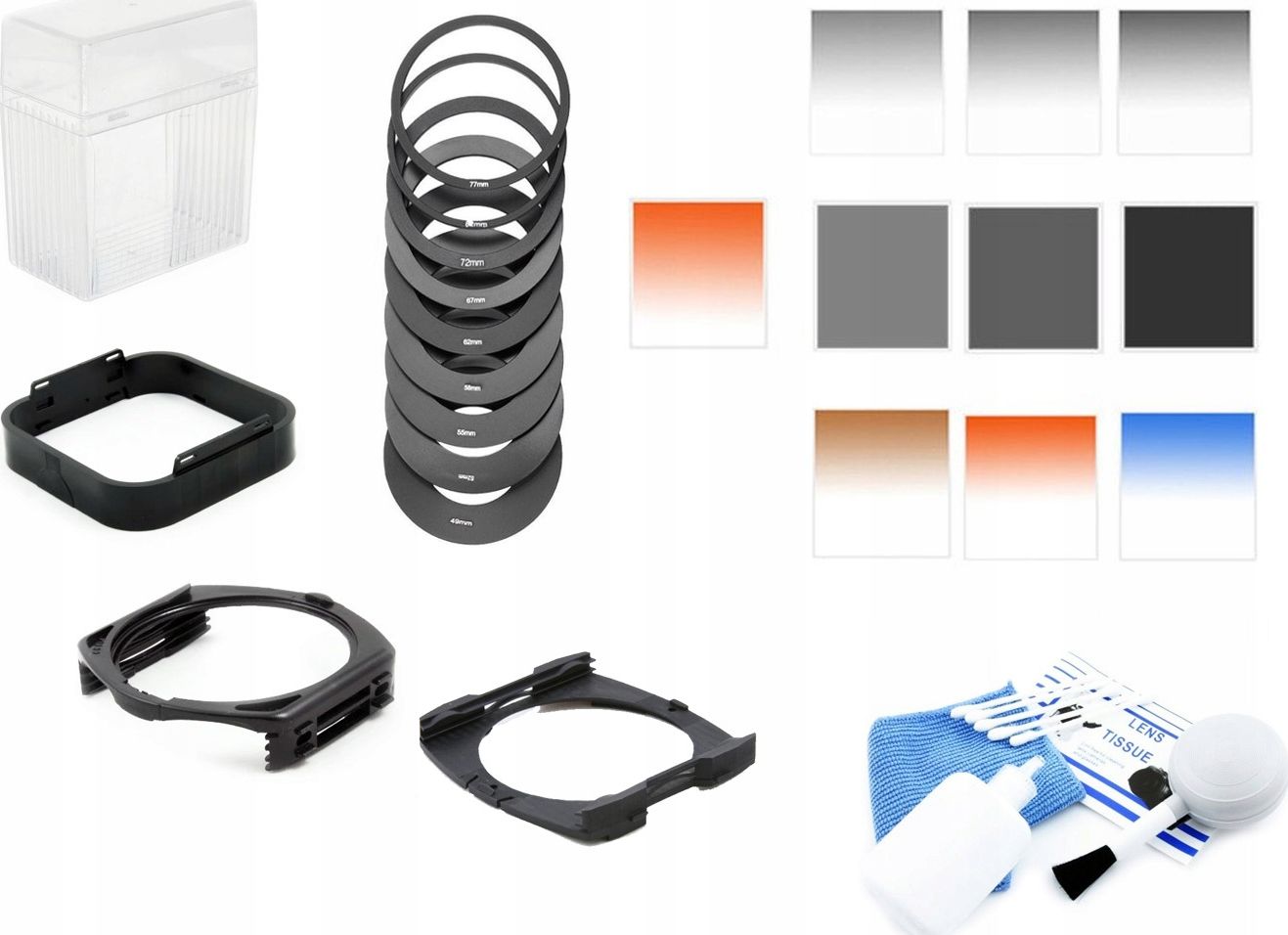Set pastrimi për lente kamere Massa Filter COKIN P 28in1