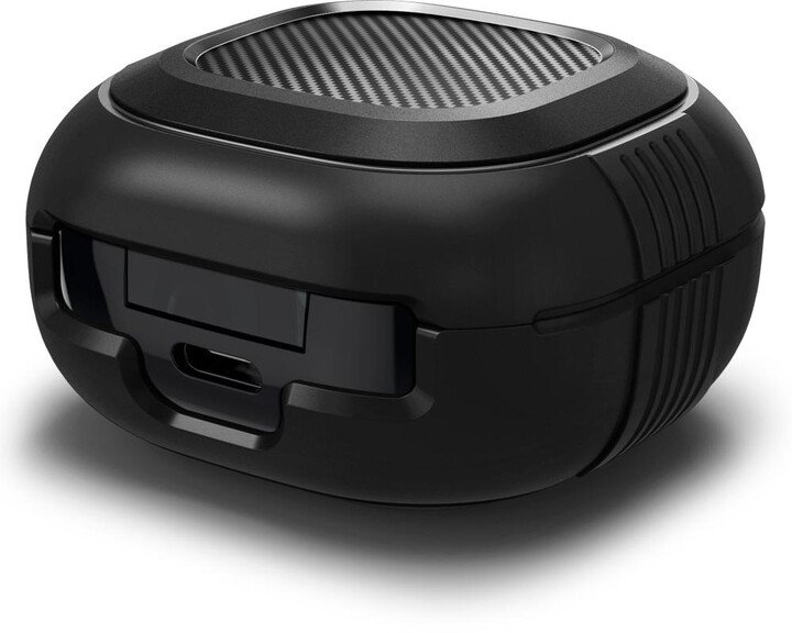 Mbrojtëse Spigen Rugged Armor për Samsung Galaxy Buds Live, e zezë
