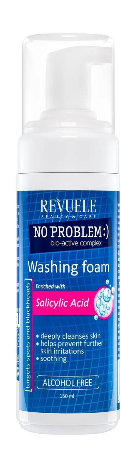 Pastrues shkumë Revuele No Problem Anti Acne & Pimple, Salicylic Acid, 150ml