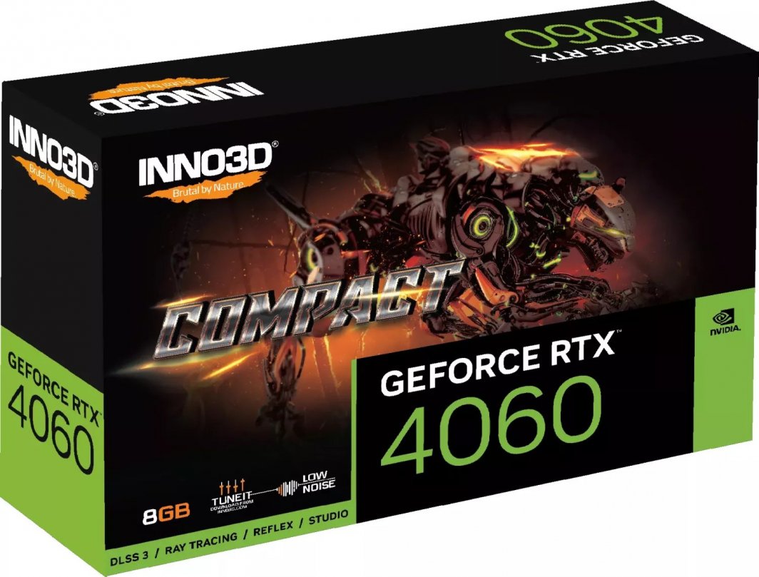 Kartelë grafike Inno3D GeForce RTX 4060 Compact 8GB GDDR6