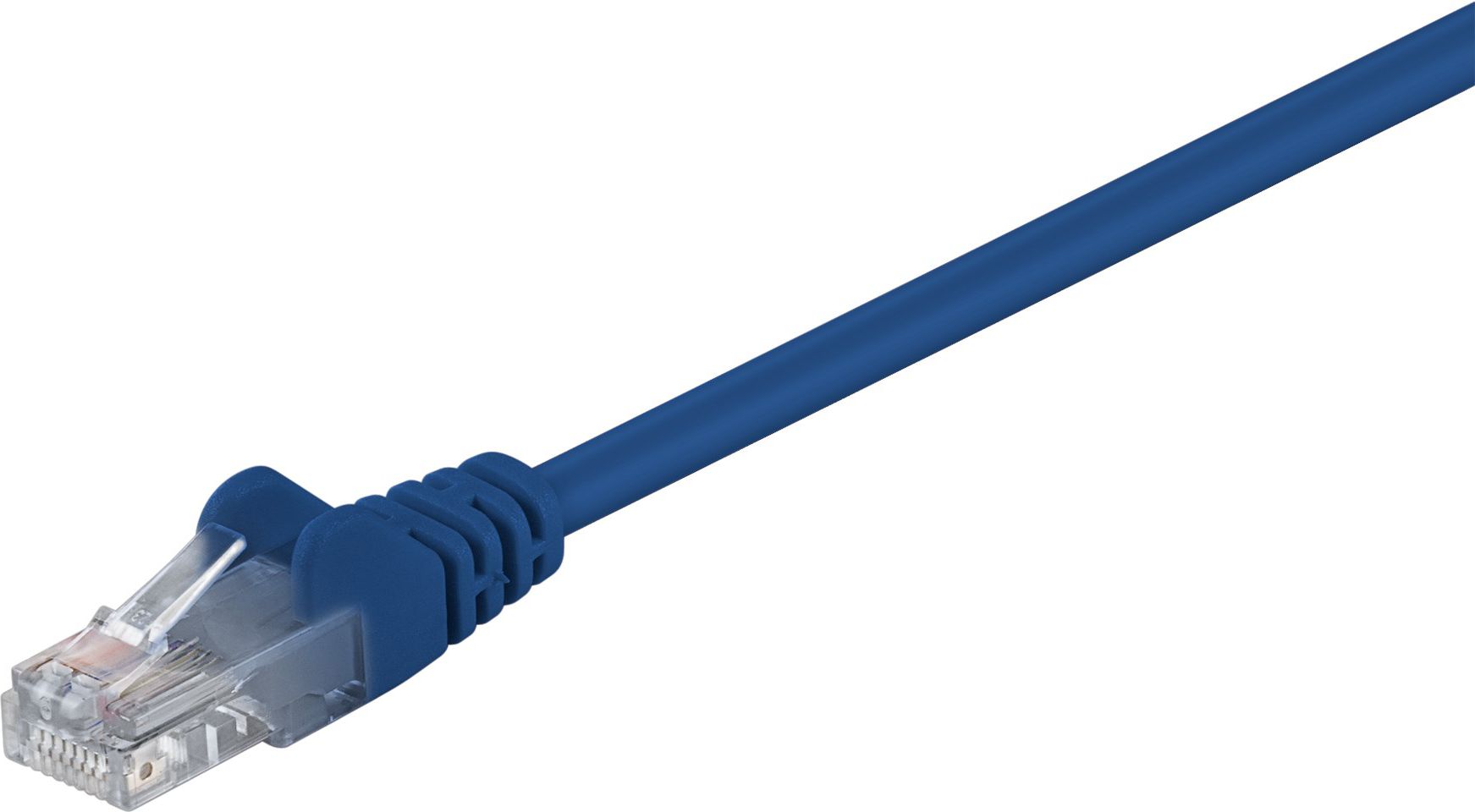 Kabllo Goobay U/UTP, CAT5e, 1 m, e kaltër