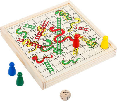 Lojë tavoline Small Foot - Snakes and ladders, travel